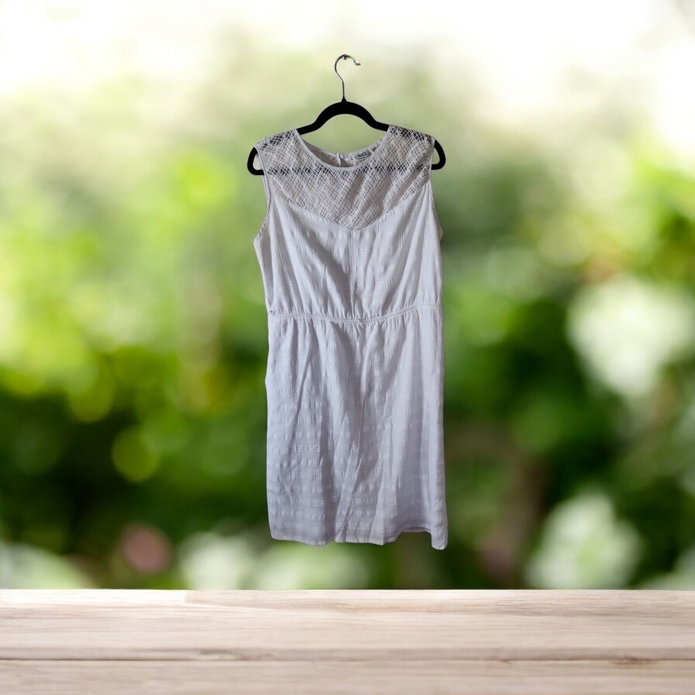 Cato White Sleeveless Midi Dress